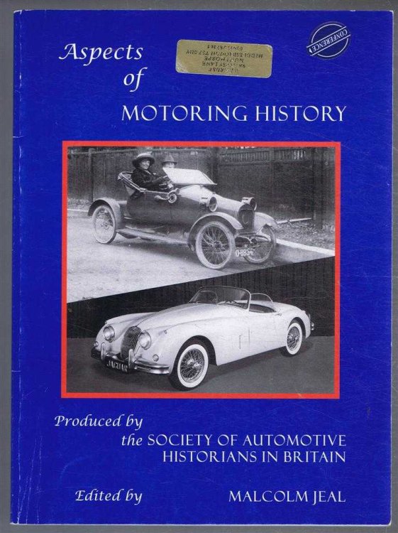 Aspects of Motoring History