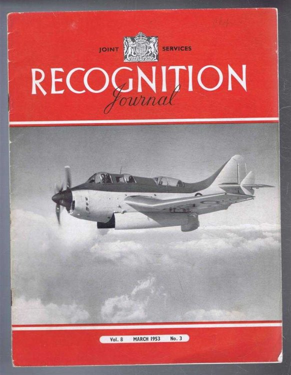 Image for Joint Services Recognition Journal, Vol. 8 No, 3, March 1953 Joint Services Recognition Journal, Vol. 8 No, 3, March 1953