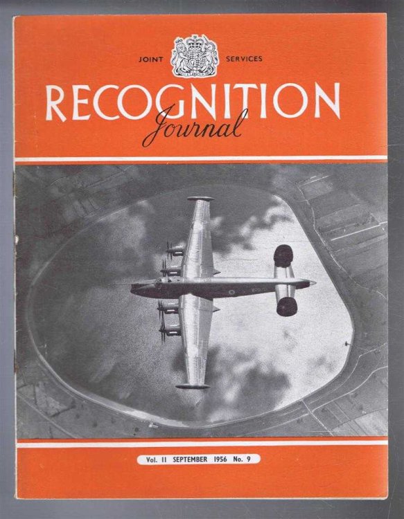 Image for Joint Services Recognition Journal, Vol.11 No. 9, September 1956 Joint Services Recognition Journal, Vol.11 No. 9, September 1956