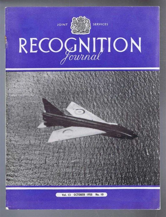 Image for Joint Services Recognition Journal, Vol.13 No. 10, October 1958 Joint Services Recognition Journal, Vol.13 No. 10, October 1958