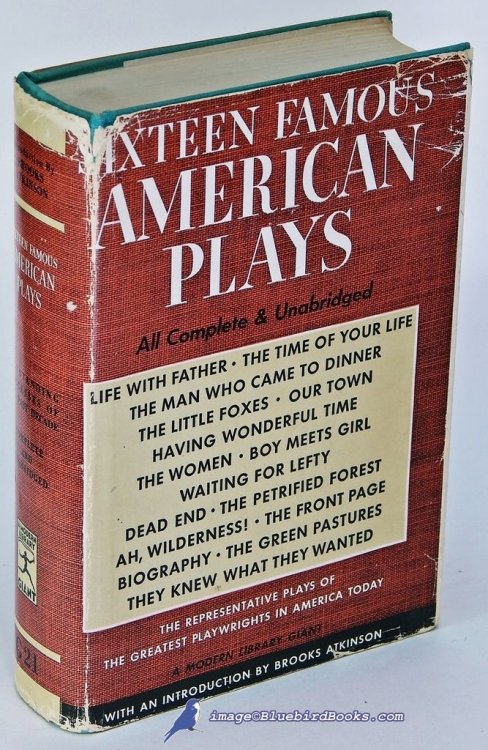 Image for Sixteen Famous American Plays (Modern Library Giant #G21.2) Sixteen Famous American Plays (Modern Library Giant #G21.2)
