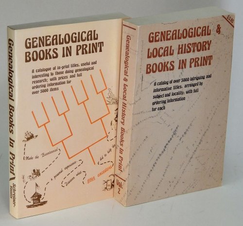 Image for Genealogical Books in Print -and- Genealogical and Local History Books in Print (2 volume set) Genealogical Books in Print -and- Genealogical and Local History Books in Print (2 volume set)