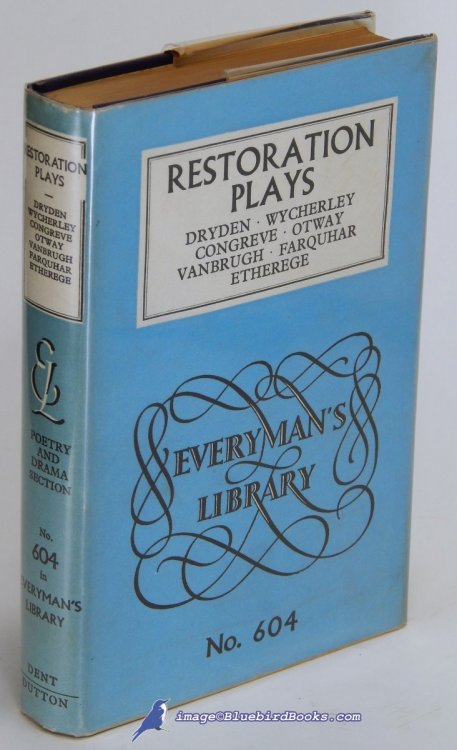 Image for Restoration Plays (Everyman's Library #604, Poetry & Drama series) Restoration Plays (Everyman's Library #604, Poetry & Drama series)
