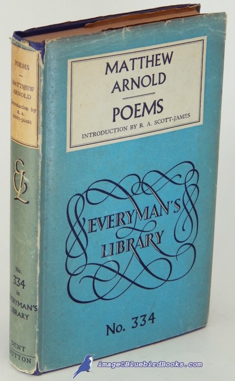 Image for Matthew Arnold's Poems (Everyman's Library #334) Matthew Arnold's Poems (Everyman's Library #334)