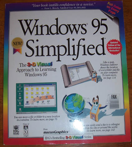 Windows 95 Simplified: 3-D Visual Series