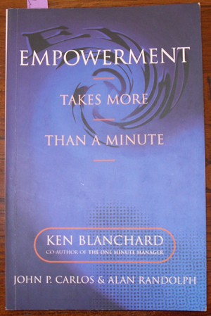 Image for Empowerment Takes More Than a Minute Empowerment Takes More Than a Minute
