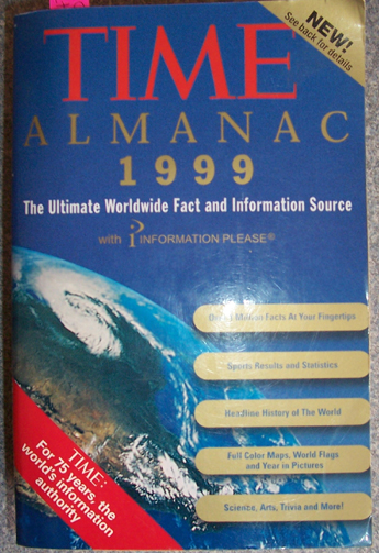 Image for Time Almanac 1999: The Ultimate Worldwide Fact and Information Source Time Almanac 1999: The Ultimate Worldwide Fact and Information Source