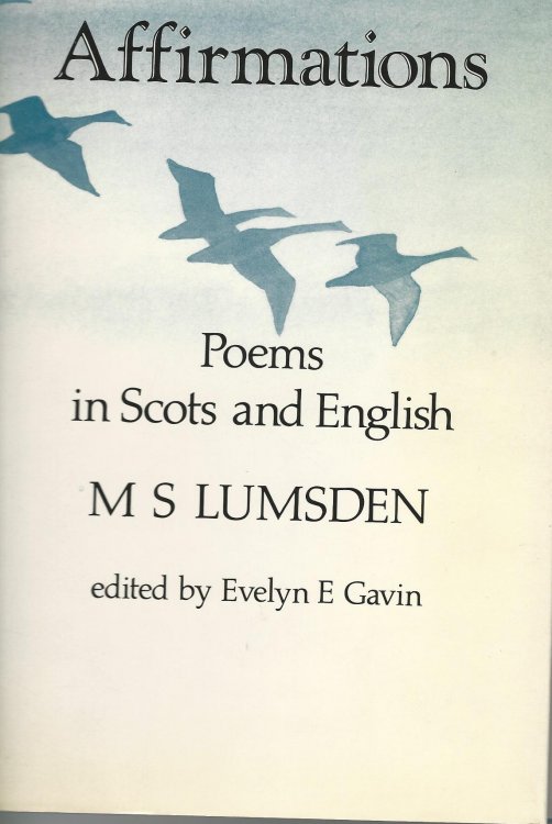 Affirmations Poems in Scots and English.