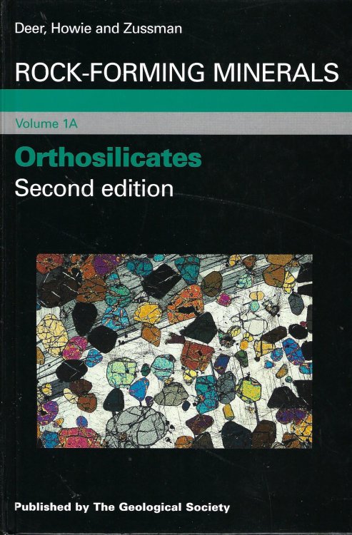Image for Rock-Forming Minerals Volume 1A (Second Edition): Orthosilicates Rock-Forming Minerals Volume 1A (Second Edition): Orthosilicates