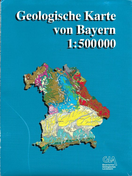 Image for Geologische Karte von Bayern 1:500 000 Geologische Karte von Bayern 1:500 000