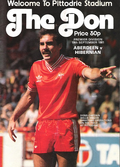 Image for The Don Matchday Magazine . Aberdeen v. Hibernian, Premier Division 19th September 1981. The Don Matchday Magazine . Aberdeen v. Hibernian, Premier Division 19th September 1981.