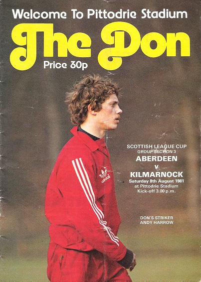 Image for The Don Matchday Magazine. Aberdeen v. Kilmarnock, Scottish League Cup, Group Section 3. The Don Matchday Magazine. Aberdeen v. Kilmarnock, Scottish League Cup, Group Section 3.