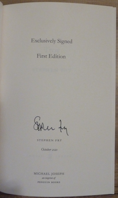 Troy: Our Greatest Story Retold (Stephen Fry's Greek Myths) (Signed First edition-first printing)