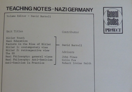 Nazi Germany (General studies project)