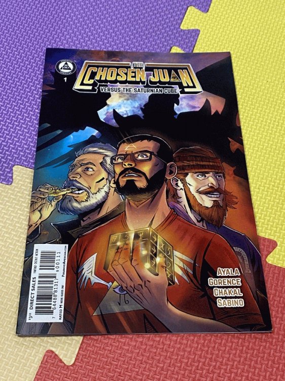 Image for The Chosen Juan Versus the Saturnian Cube #1 The Chosen Juan Versus the Saturnian Cube #1