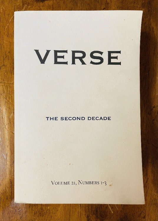 Image for Verse The Second Decade (Volume 21, Numbers 1-3) Verse The Second Decade (Volume 21, Numbers 1-3)