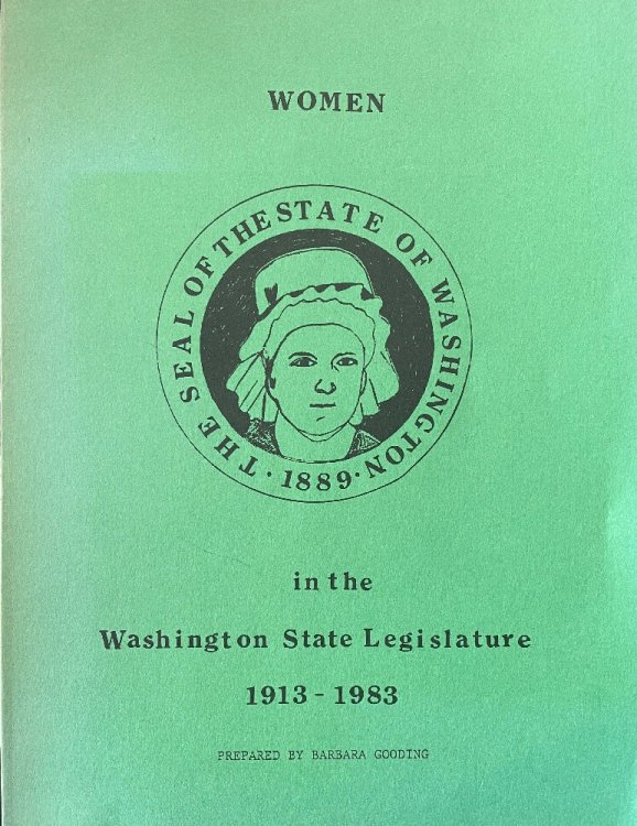Image for Women in the Washington State Legislature 1913-1983 Women in the Washington State Legislature 1913-1983
