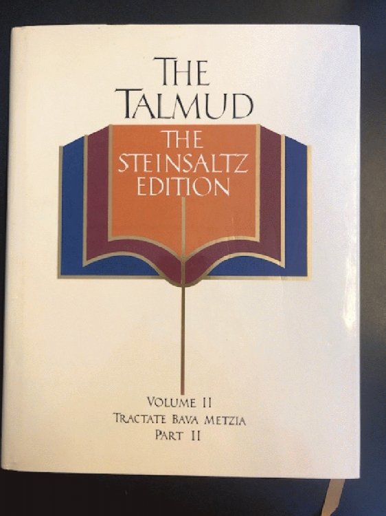 The Talmud, Vol. 2: Tractate Bava Metzia, Part 2, Steinsaltz Editon (English and Hebrew Edition)