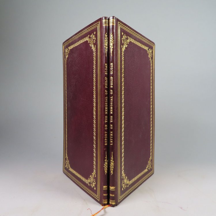 Letter on the Memorial of Philip Sloan and Report on the Memorial of Philip Sloan (2 vol. set)