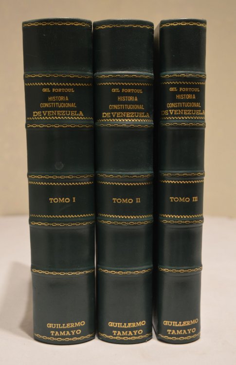 Image for Historia Constitucional de Venezuela. Three volume set. Tercera Edicion Revisada Historia Constitucional de Venezuela. Three volume set. Tercera Edicion Revisada