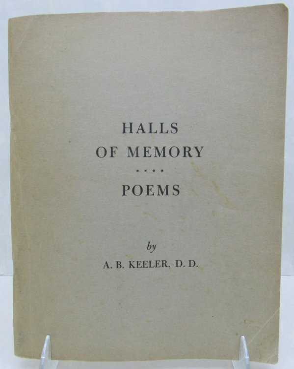 Halls of Memory. Poems. Based on true life incidents.
