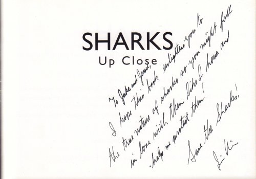 Sharks Up Close (Inscribed)