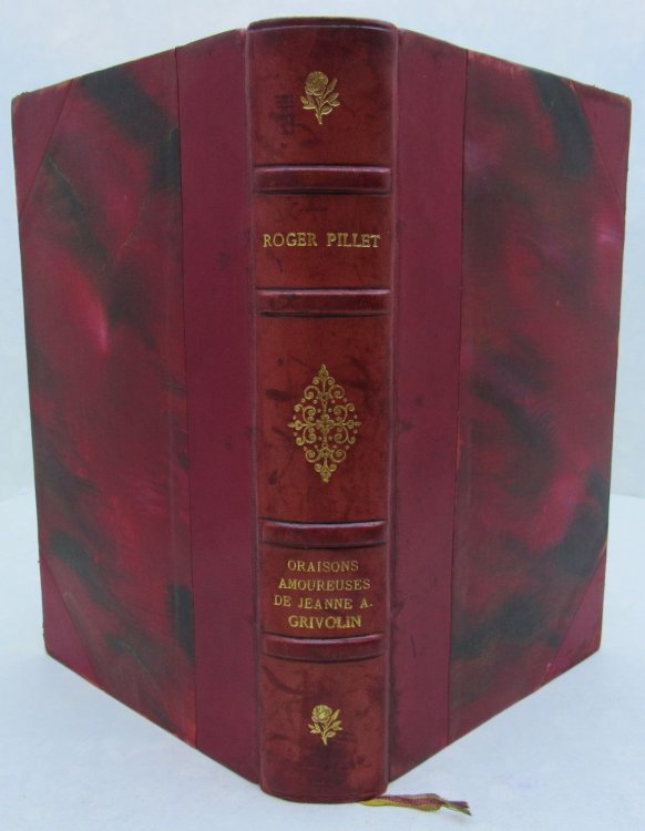Les Oraisons Amoureuses de Jeanne Aurelie Grivolin. Lyonnaise. Illustrations d'Esperance. Artist's copy.