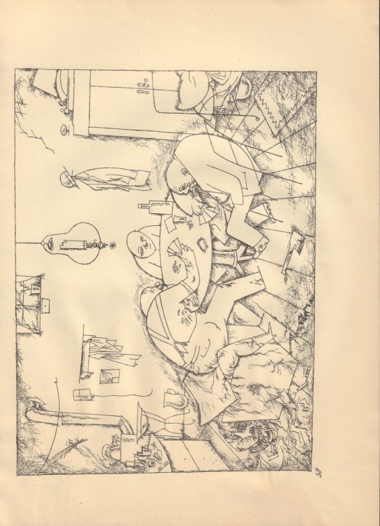 Ecce Homo (Ausgabe C). Plate 58: Apachen.