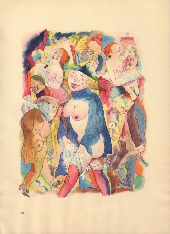 Image for Ecce Homo (Ausgabe C). Plate XIII: Walzertraum. Ecce Homo (Ausgabe C). Plate XIII: Walzertraum.