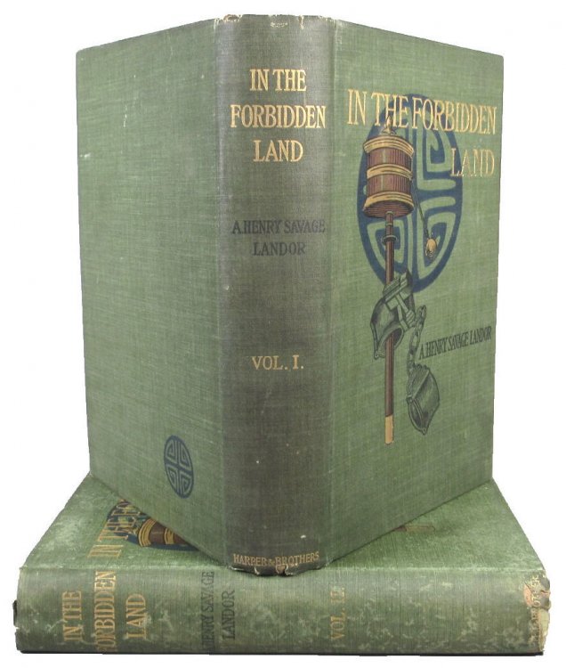 In the Forbidden Land. An account of a journey into Tibet; capture by the Tibetan Lamas and Soldiers, imprisonment, torture and ultimate release brought about by Dr. Wilson and the political Peskar Karak Sing-Pal. Two volume set.
