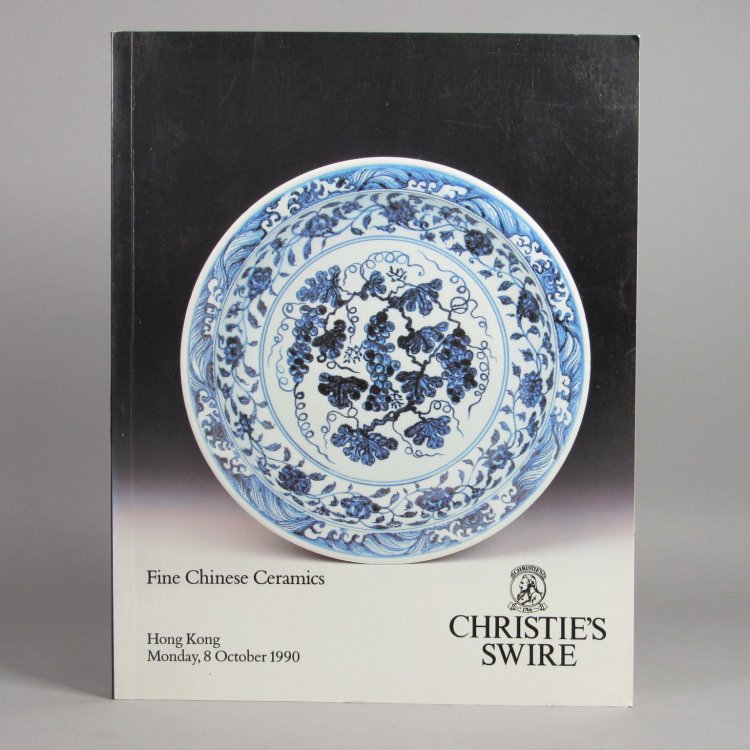 Christie's Swire Fine Chinese Ceramics. Hong Kong Monday, 8 October 1990.