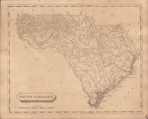 Image for Map of South Carolina From a New and Elegant General Atlas; Comprising all the New Discoveries, to the Present Time Map of South Carolina From a New and Elegant General Atlas; Comprising all the New Discoveries, to the Present Time