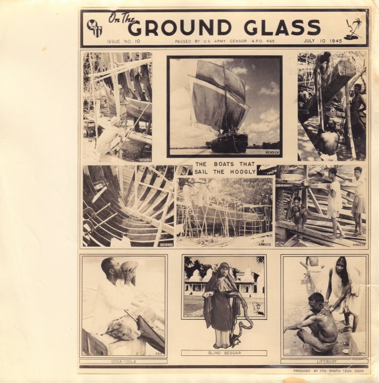 On the Ground Glass [Eight Photographic Images]