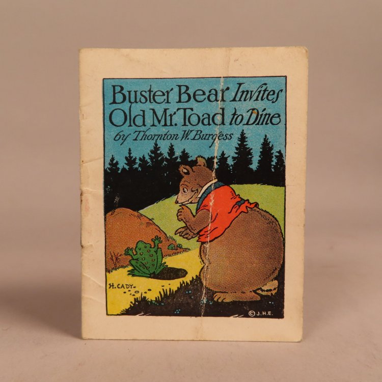 Image for Buster Bear Invites Old Mr. Toad to Dine Buster Bear Invites Old Mr. Toad to Dine