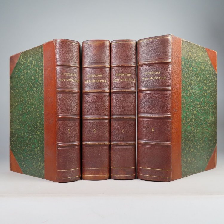 Image for Histoire des Mongols depuis Tchinguiz-Khan jusqu'a Timour Bey ou Tamerlan. Four volume set. Histoire des Mongols depuis Tchinguiz-Khan jusqu'a Timour Bey ou Tamerlan. Four volume set.