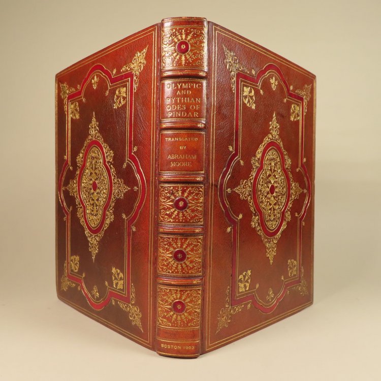 Image for The Olympic and Pythian Odes of Pindar In scarce de Podesta binding. The Olympic and Pythian Odes of Pindar In scarce de Podesta binding.