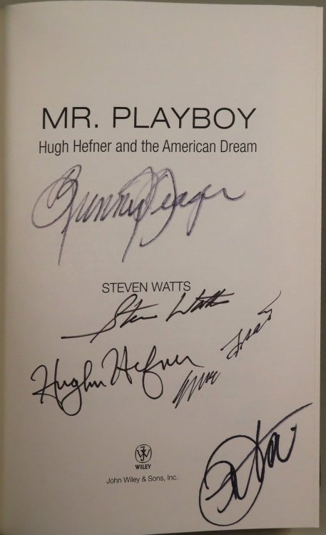 Image for Mr. Playboy, Hugh Hefner and the American Dream (SIGNED by Larry Flynt et al.) Mr. Playboy, Hugh Hefner and the American Dream (SIGNED by Larry Flynt et al.)