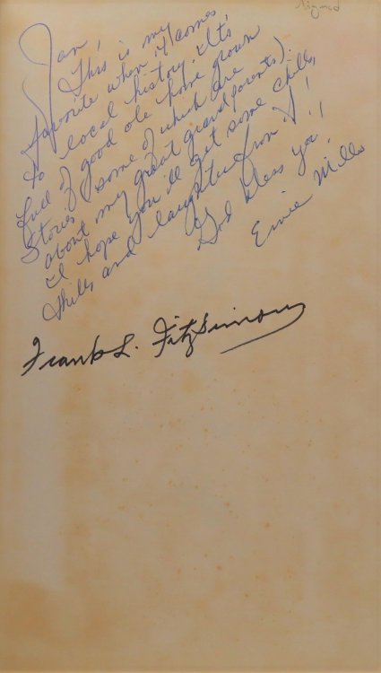 From the Banks of the Oklawaha (SIGNED)
