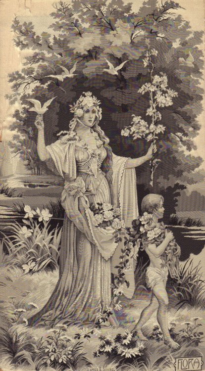 Image for Flore (or Flora) - Stevengraph Flore (or Flora) - Stevengraph