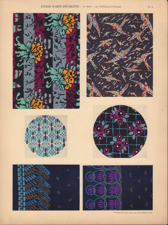 Image for Studio d'Arts Decoratifs - 4e Serie - Pl. 2 (Studio d'Arts D coratifs - 4e S rie - Pl. 2) Studio d'Arts Decoratifs - 4e Serie - Pl. 2 (Studio d'Arts D coratifs - 4e S rie - Pl. 2)