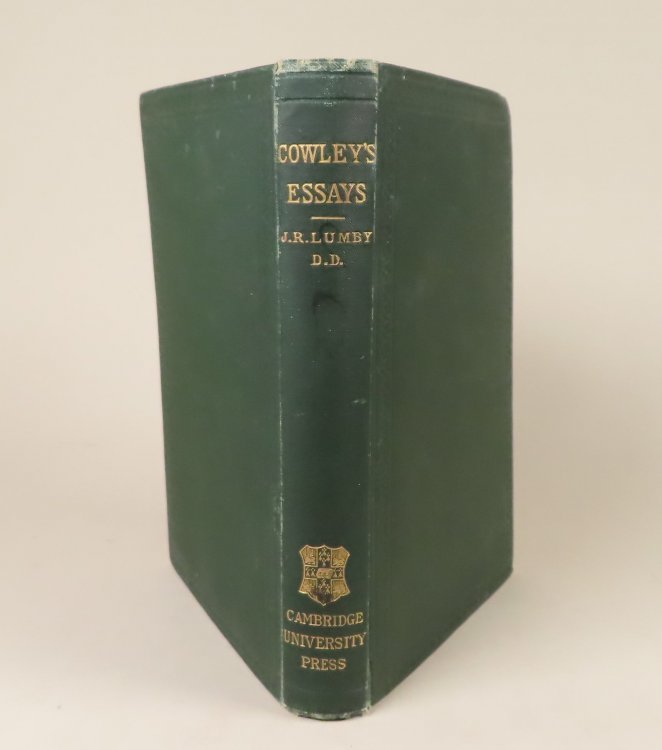 Image for Cowley's Prose Works Cowley's Prose Works