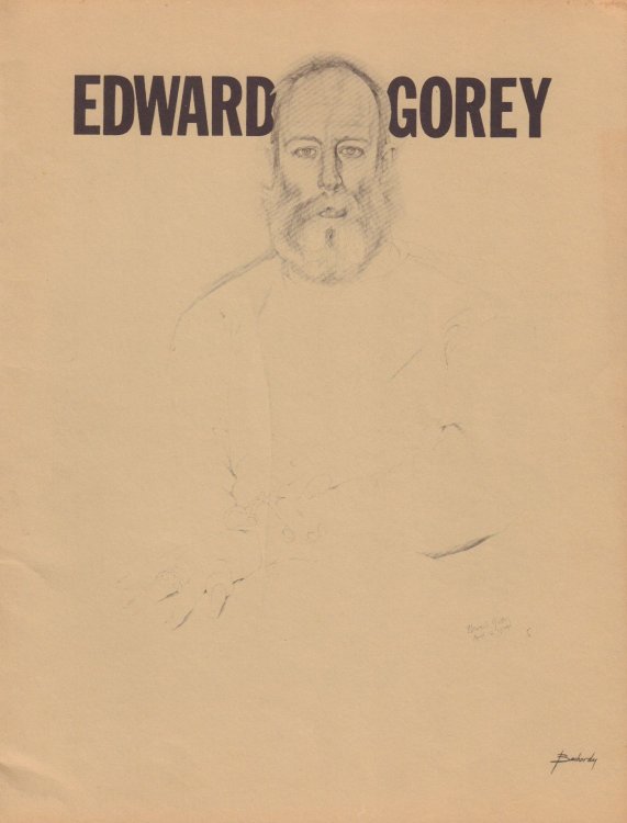 Spring/Summer 1975 Edward Gorey Priced Order List