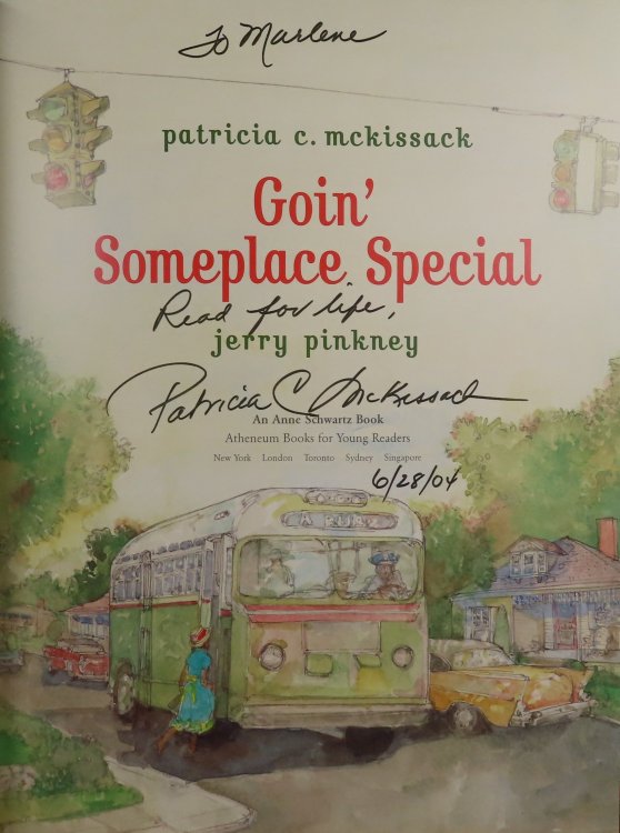 Goin' Someplace Special (SIGNED by author)