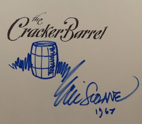 The Cracker Barrel (SIGNED by author)