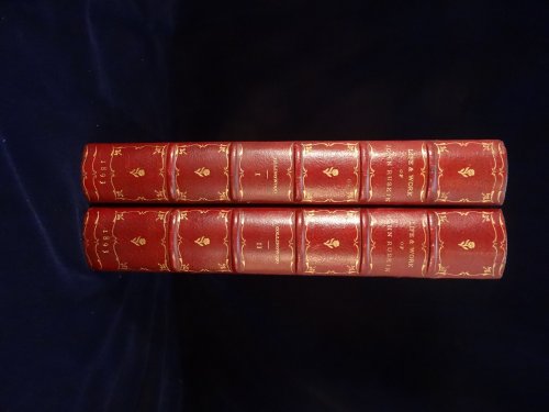 Image for The Life and Work of John Ruskin. Two volumes in red morocco. The Life and Work of John Ruskin. Two volumes in red morocco.
