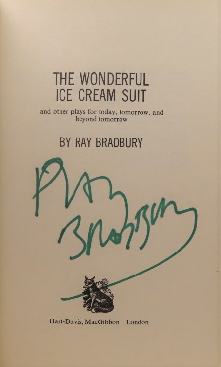 The Wonderful IceCream Suit [SIGNED]