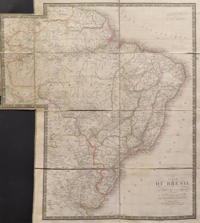 Image for Carte du Bresil et d'une partie des pays adjacents (Bresil) Carte du Bresil et d'une partie des pays adjacents (Bresil)