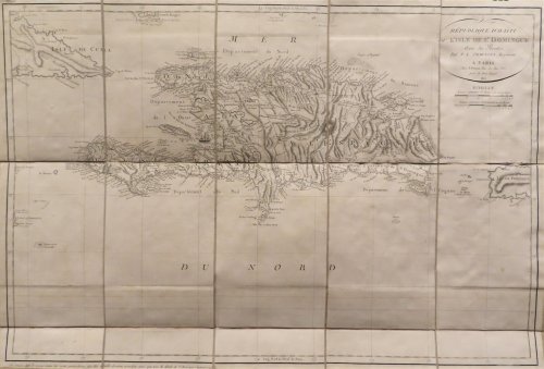 Image for Republique d'Haiti ou l'Isle de St. Domingue avec les Routes Republique d'Haiti ou l'Isle de St. Domingue avec les Routes