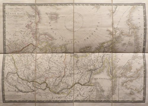 Image for Carte Generale de la Russie d'Asie et des regions polaires boreales Carte Generale de la Russie d'Asie et des regions polaires boreales