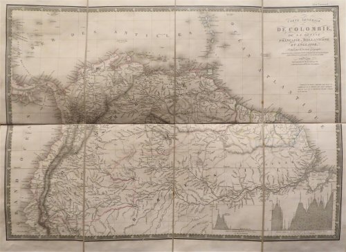 Image for Carte generale de Colombie, de la Guyane Francaise, Hollandaise, et Anglaise Carte generale de Colombie, de la Guyane Francaise, Hollandaise, et Anglaise